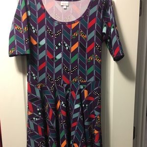XL Lularoe Nicole dress